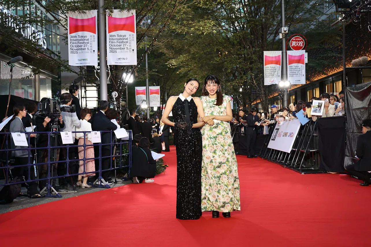「第38回東京国際映画祭」レッドカーペットより