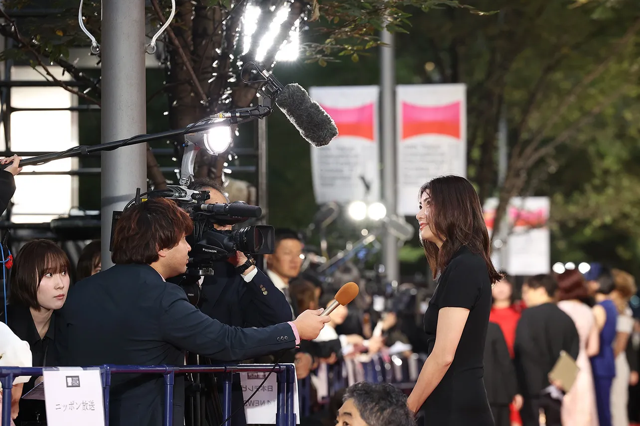 「第38回東京国際映画祭」レッドカーペットより