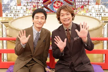 草なぎ剛＆香取慎吾がMCタッグ、「おじゃMAP!!」以来約8年ぶりにフジバラエティーで共演＜大相撲フードバトル＞