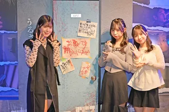 アイドルグループ・テラテラがホラー映画『層間騒音』イベントで怪談エピソード披露