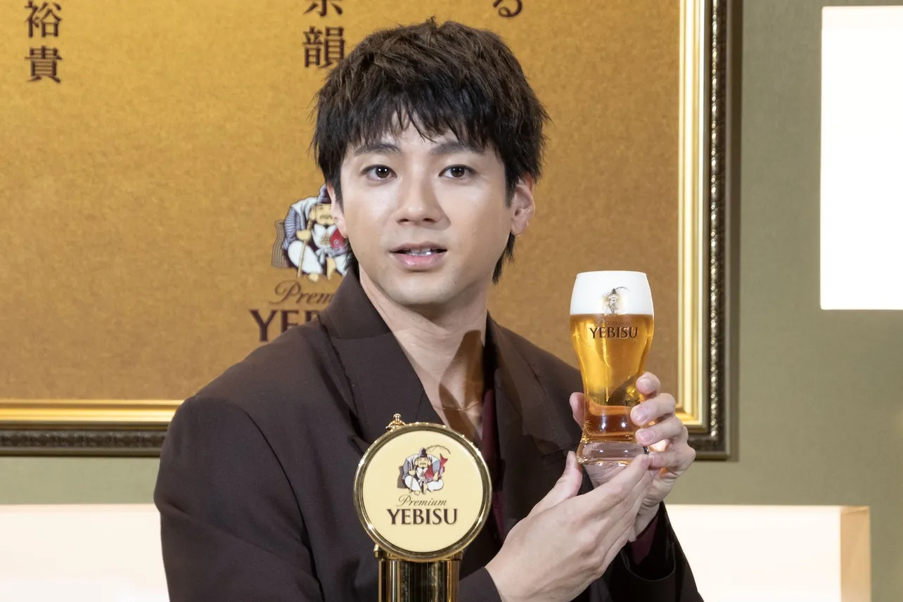 「ヱビスビール 黄金のBAR」選考内覧会・新CM発表会より