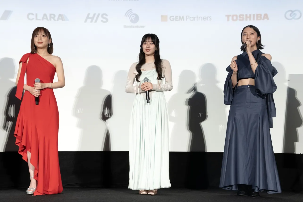 齊藤京子、仲村悠菜、今村美月