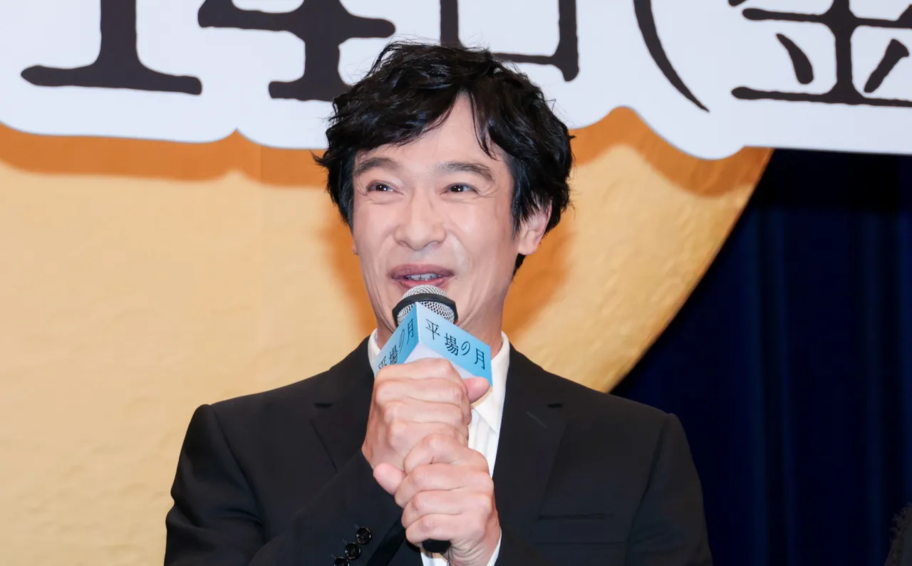 映画「平場の月」完成披露試写会より