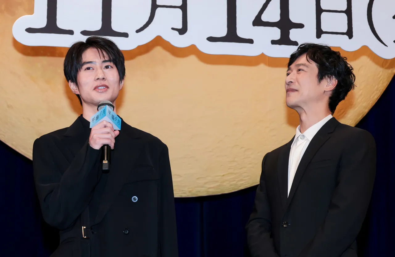 映画「平場の月」完成披露試写会より