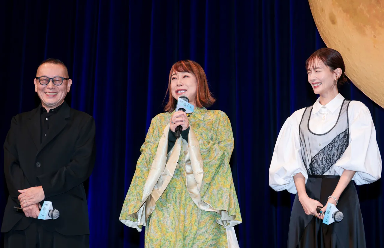 映画「平場の月」完成披露試写会より