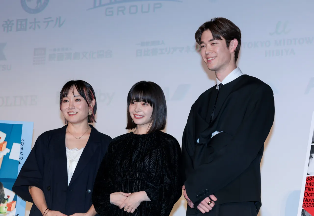 天野千尋監督、岸井ゆきの、宮沢氷魚