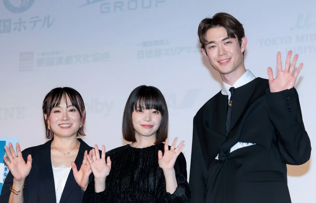 天野千尋監督、岸井ゆきの、宮沢氷魚