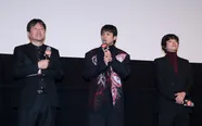 映画「爆弾」初日舞台あいさつより