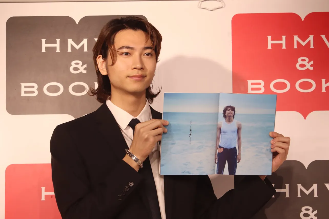 庄司浩平写真集 だから、ぼくは　発売記念イベント　トレカ② 画像・写真 庄司浩平、2nd写真集「だから、ぼくは」発売記念イベントで