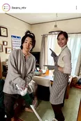 新木優子&田中美久、笑顔で顔寄せ合う仲良しオフショットに「2人ともかわいい」の声＜良いこと悪いこと＞
