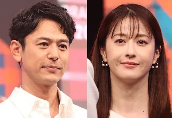 妻夫木聡&松本若菜、お茶目ポーズがかわいい仲良しオフショットに「ステキなおふたり」<ザ・ロイヤルファミリー>