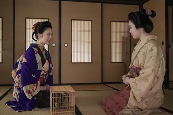 北香那“リヨ”「あなたは私のライバルなのかしら?」 高石あかり“トキ”に問いかける<明日のばけばけ>