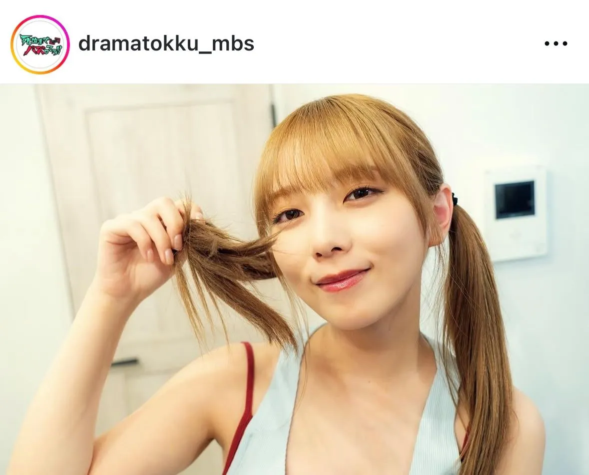 ツインテールがかわいい与田祐希