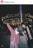 【写真】矢吹奈子＆木村慧人、夜の遊園地でのツーショットに「エモすぎ」の声