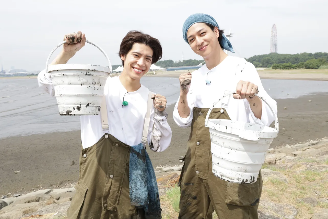 (左から)松島聡、寺西拓人