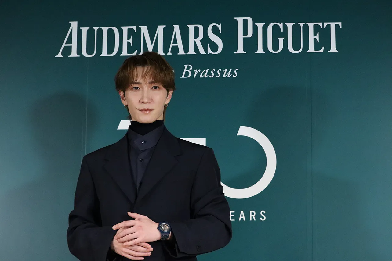 渡辺翔太が「オーデマ ピゲ150周年記念『ハウス オブワンダーズ展』セレブレーションイベント」に出席した