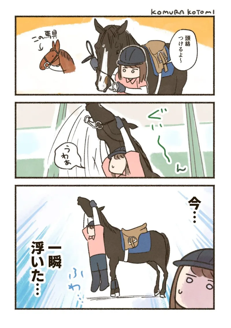 『恐るべき馬のパワーーーーッ』