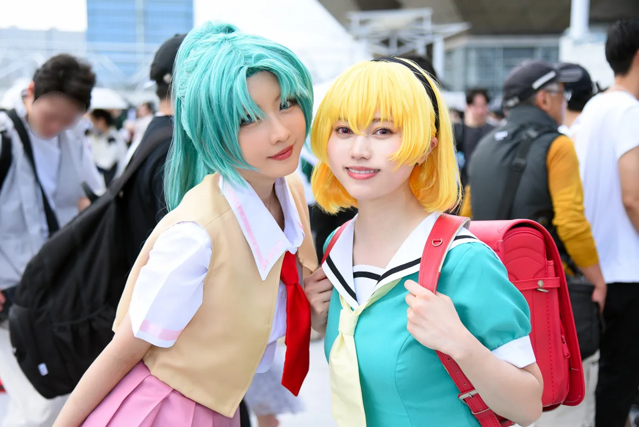 「ひぐらしのなく頃に」園崎魅音/火将ロシエルさん(写真左)、北条沙都子/西山野園美さん