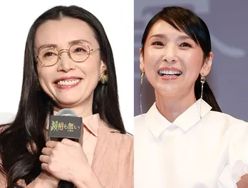 黒木瞳&中嶋朋子、本編バチバチでもオフショットでは腕組みで「ホッとします」の声<ザ・ロイヤルファミリー>