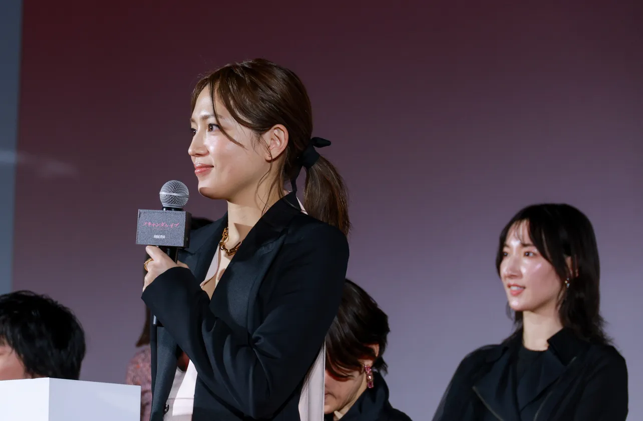 ABEMAオリジナルドラマ「スキャンダルイブ」配信直前プレミアイベントより