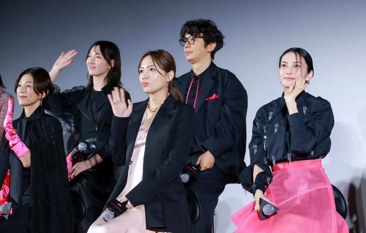 ABEMAオリジナルドラマ「スキャンダルイブ」配信直前プレミアイベントより