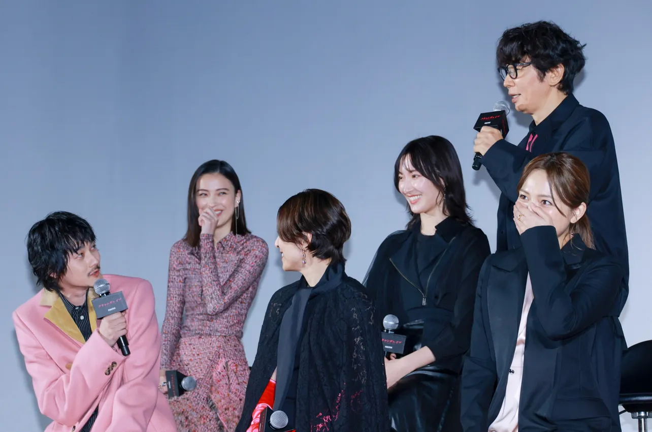 ABEMAオリジナルドラマ「スキャンダルイブ」配信直前プレミアイベントより