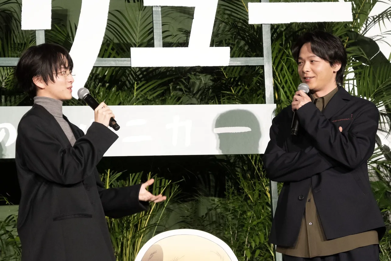 映画「ペリリュー ー楽園のゲルニカー」東京プレミア舞台あいさつより