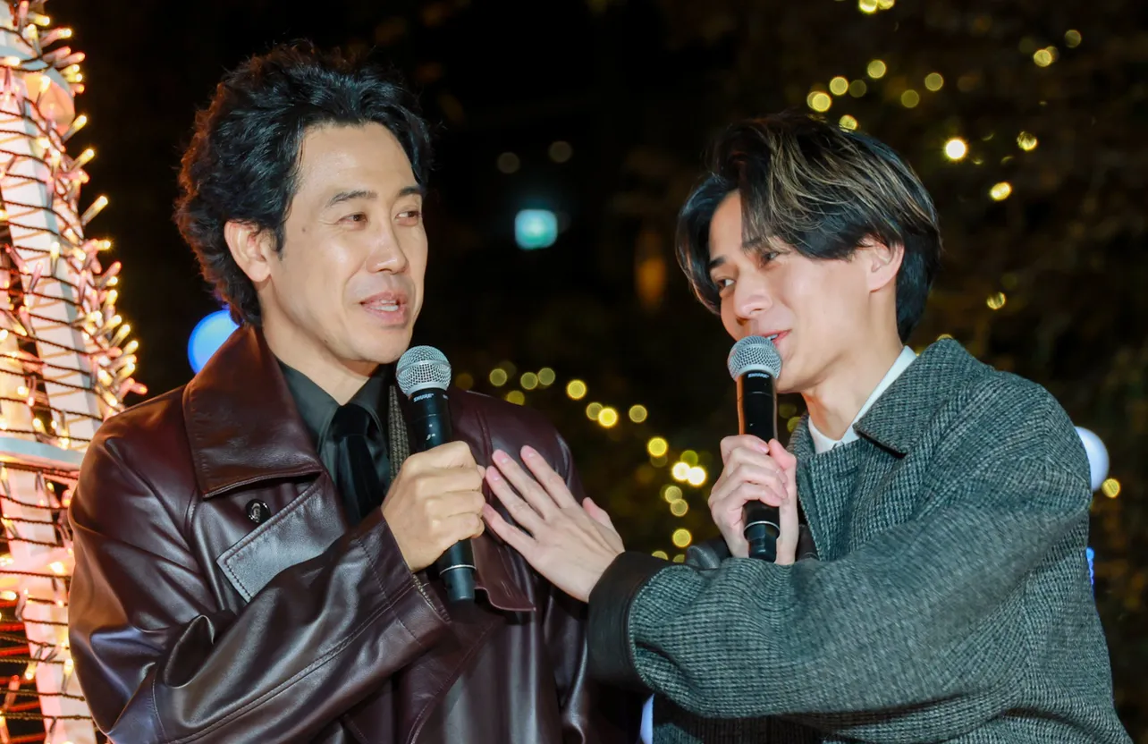 「映画ラストマン -FIRST LOVE-」プレミアム点灯式より