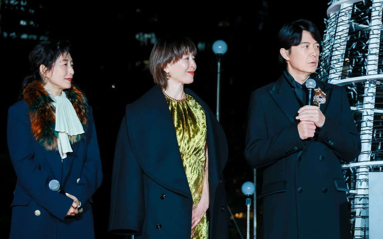 「映画ラストマン -FIRST LOVE-」プレミアム点灯式より