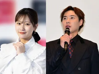 戸塚純貴＆田中美久、笑顔が絶えない楽し気な撮影の様子に「ノリノリの2人かわいい」の声＜良いこと悪いこと＞