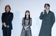 映画「果てしなきスカーレット」初日舞台あいさつより