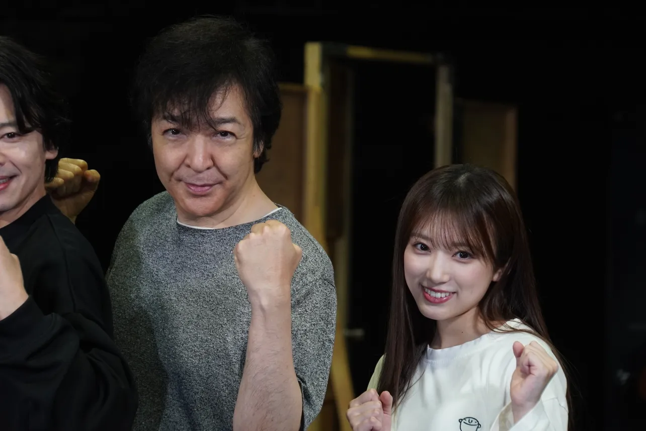 ミュージカル「サムシング・ロッテン！」楽曲披露取材会・囲み取材会より