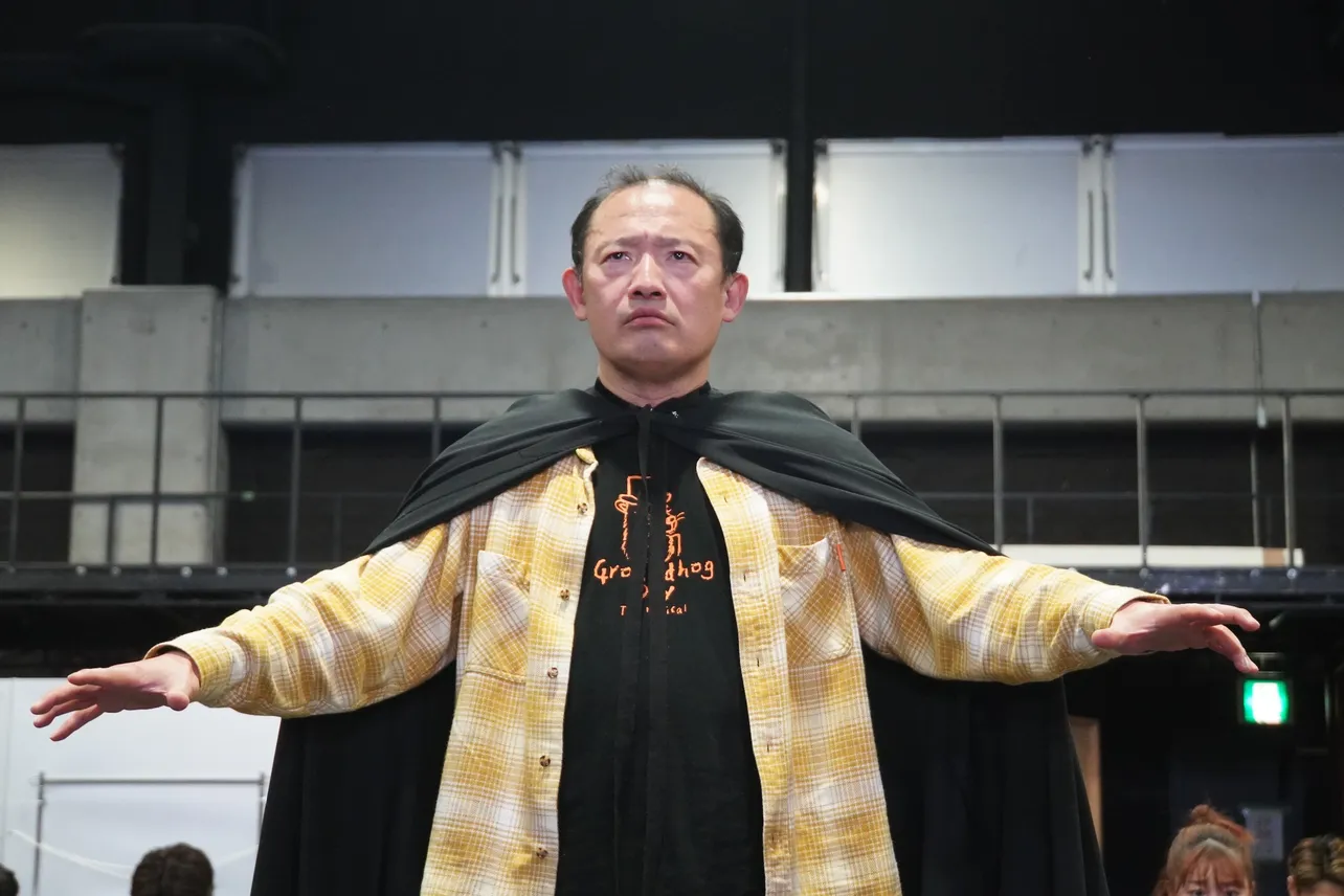 ミュージカル「サムシング・ロッテン！」楽曲披露取材会・囲み取材会より