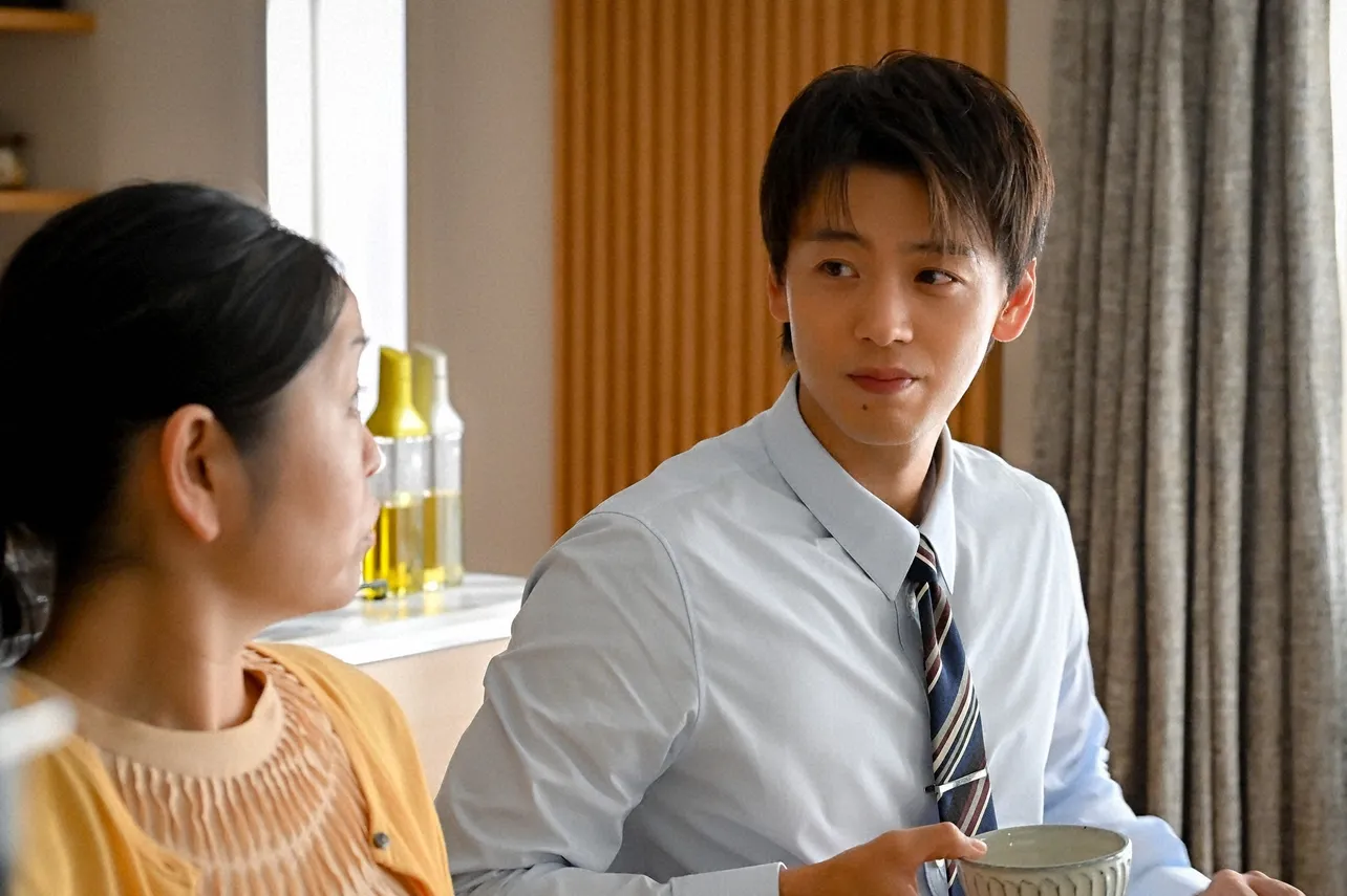 11月25日(火)放送の「じゃあ、あんたが作ってみろよ」第8話では、竹内涼真“勝男”の家に突然池津祥子“陽子”が訪ねてくる