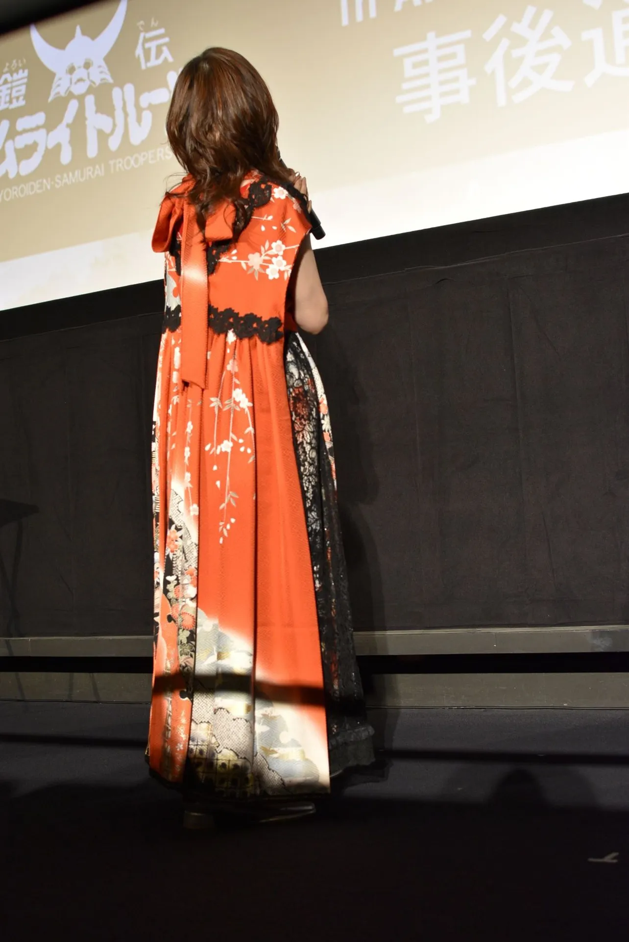 アニメ「鎧伝サムライトルーパー」のメモリアル上映会より