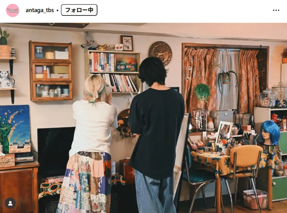 【写真】サーヤ(ラランド)＆楽駆、身長差も丁度いいツーショット