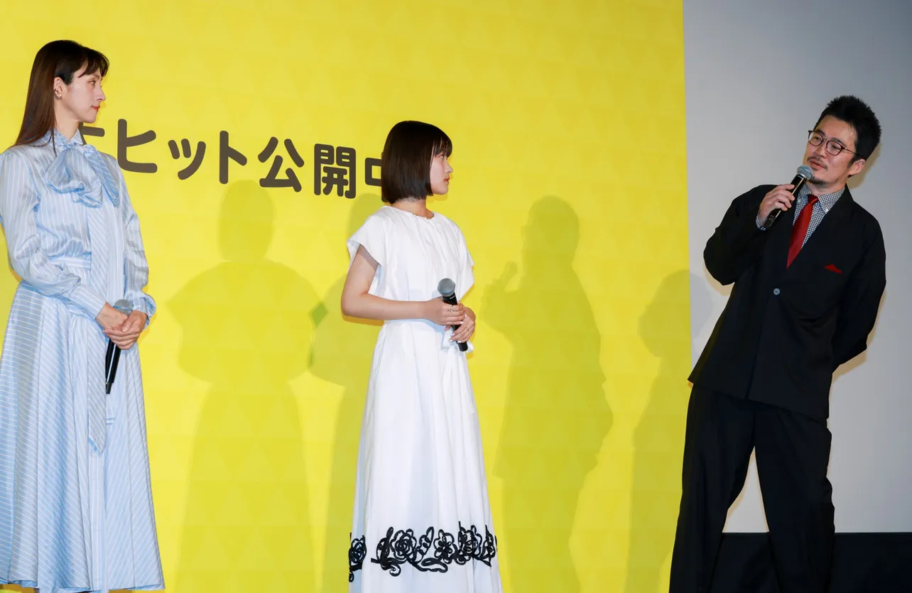 映画「兄を持ち運べるサイズに」初日舞台あいさつより