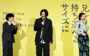 映画「兄を持ち運べるサイズに」初日舞台あいさつより