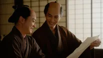 【写真】蔦重(横浜流星)と歌麿(染谷将太)の久しぶりの笑顔にほっこり