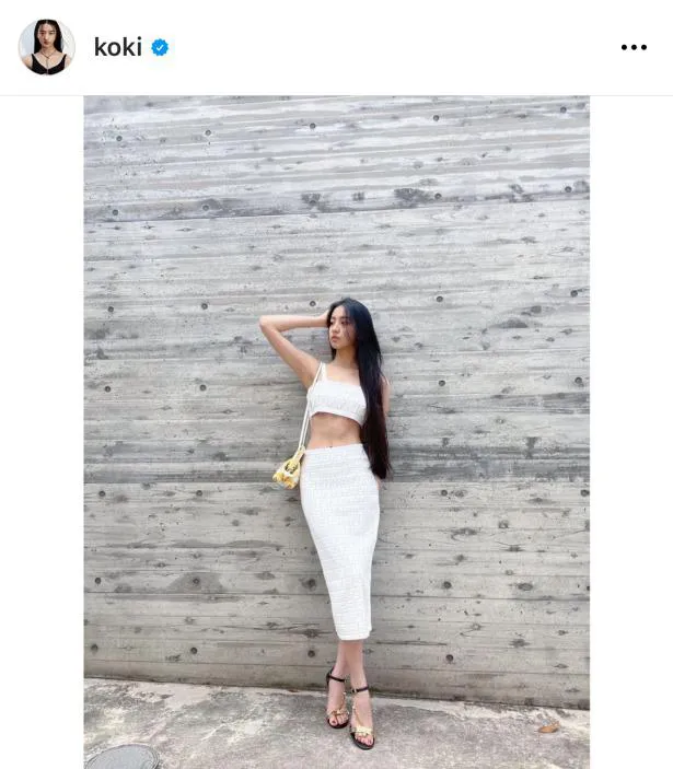 ※Koki,公式Instagram(koki)より