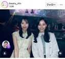 新木優子&剛力彩芽、笑顔で顔寄せ合う仲良しオフショットに「かわいい」の声＜良いこと悪いこと＞