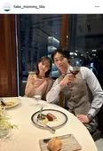 田中みな実＆笠松将…レストランでの2ショット