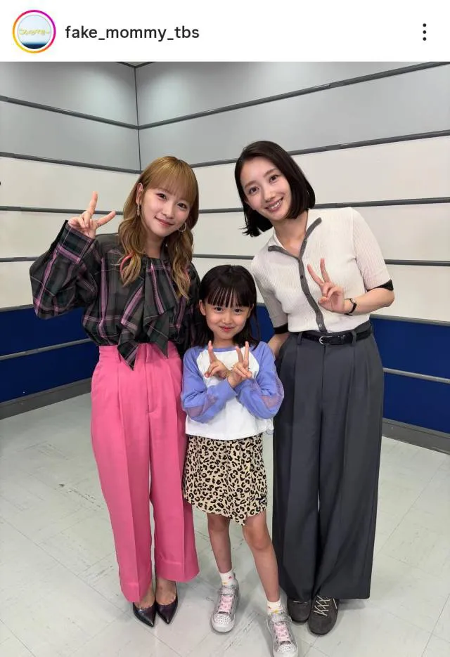 川栄李奈＆波瑠＆池村碧彩、美女3人がピース