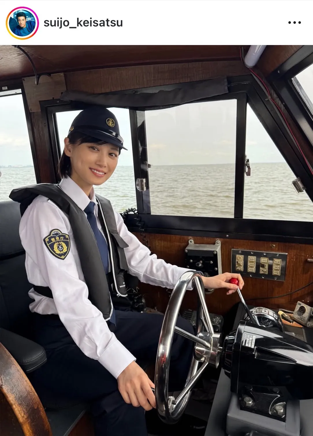 山下美月、一級船舶免許を取得しドラマ内で実際に操縦