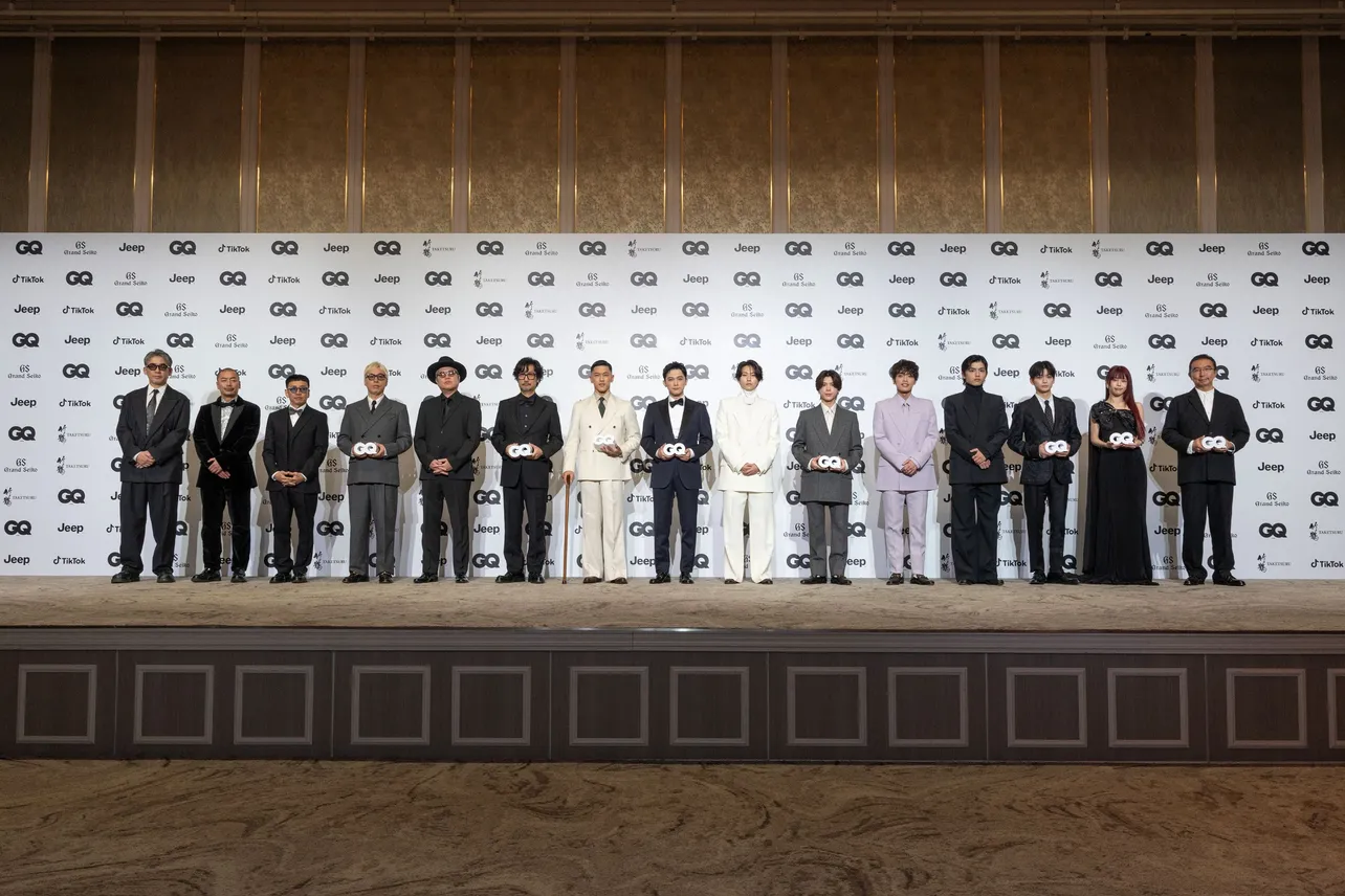 「GQ MEN OF THE YEAR2025／20th Anniversary」授賞式