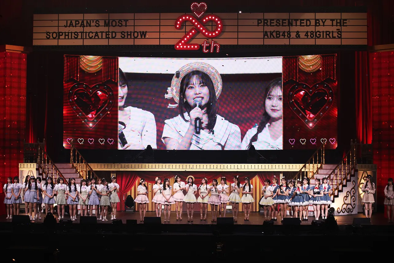 リクエストアワー第1位の喜びを語る福岡聖菜