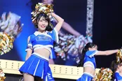 佐藤綺星がプロ野球・横浜DeNAベイスターズのパフォーマンスチーム・dianaとチアダンスを披露