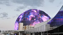 【写真】ラスベガスの巨大な球体型エンターテイメント施設「スフィア」