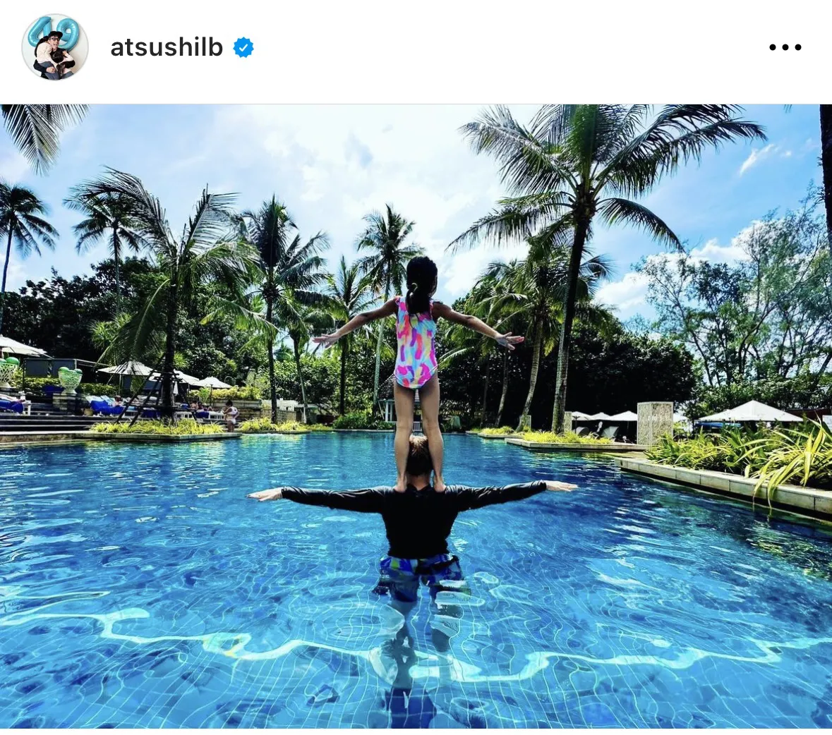 ※画像は田村淳公式Instagram(@atsushilb)より