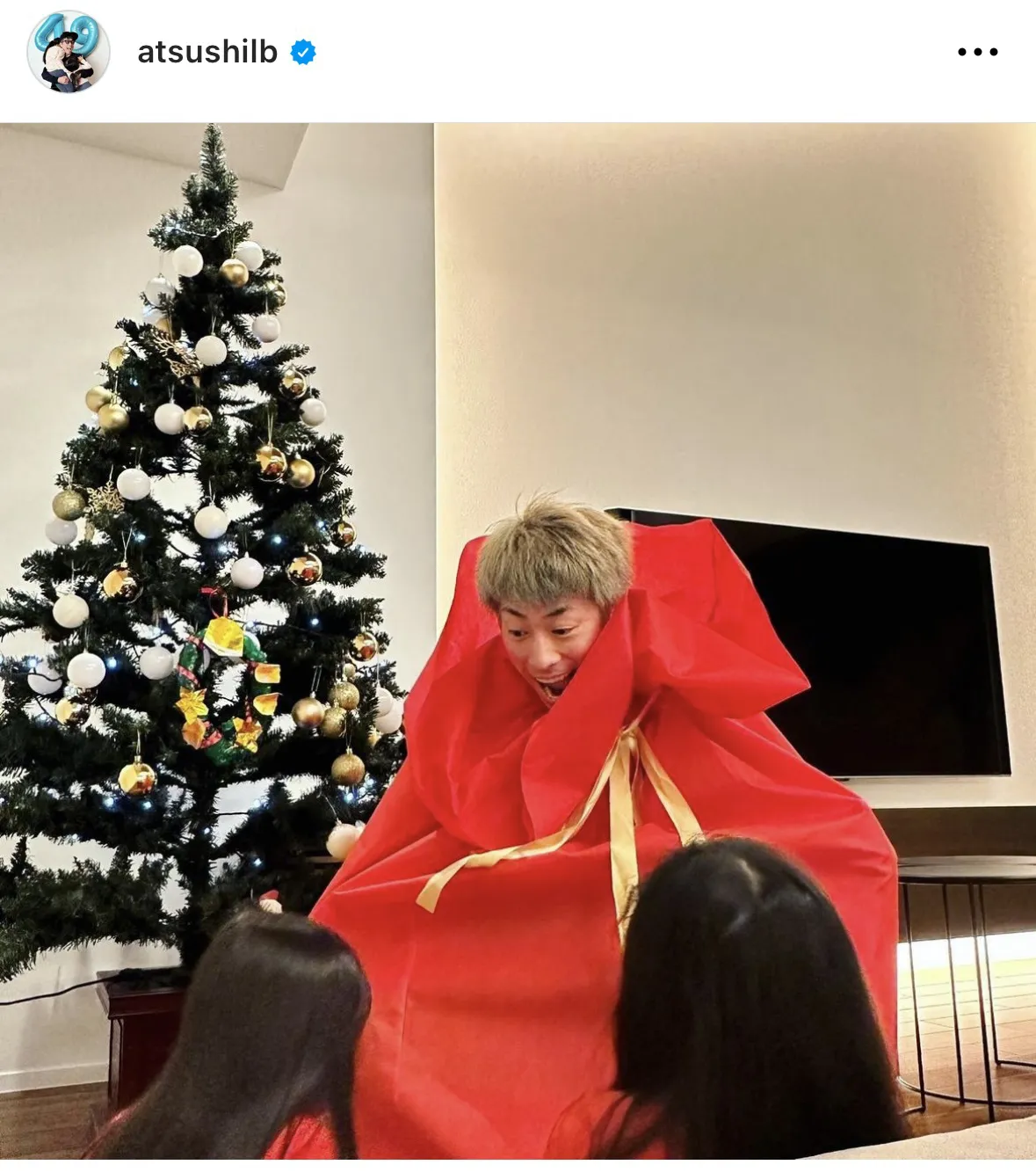 ※画像は田村淳公式Instagram(@atsushilb)より